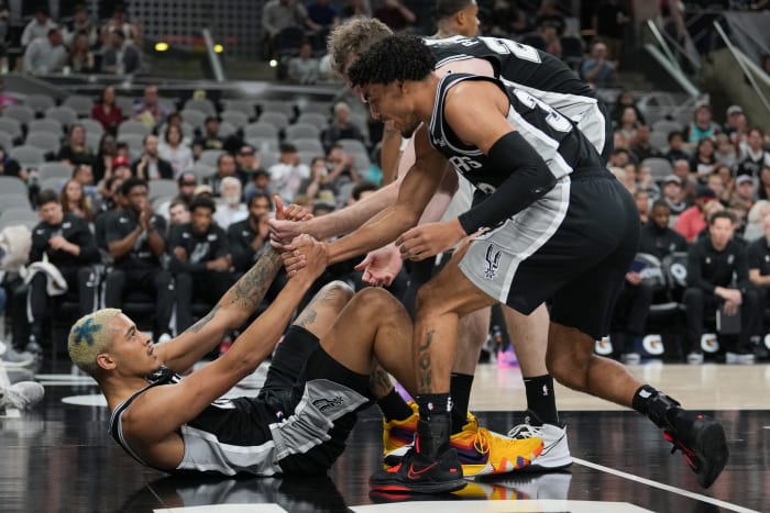 Tre Jones Jeremy Sochan